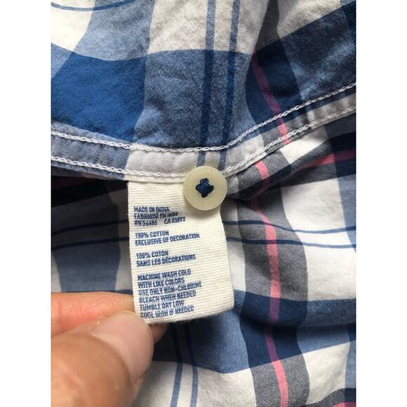 American Eagle Outfitter Men Button Up Shirt Size XL Multi Color - Picture 7 of 9